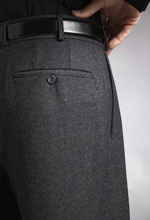 Understanding Mens Trousers, Men's Slacks, How a man wears pants